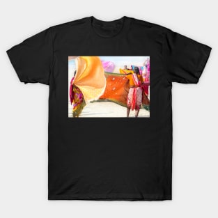 Saris on Gokarna beach T-Shirt